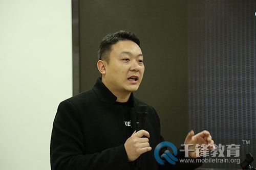 美國艾迪森科技有限公司前端技術專家桌面端產品線經理全戰勝做分享講解