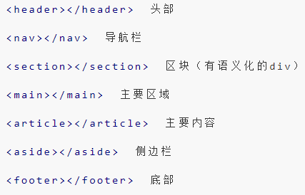 對(duì)HTML語(yǔ)義化的理解