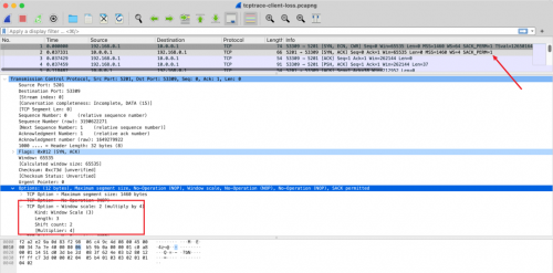 Debug 網絡質量的時候1706