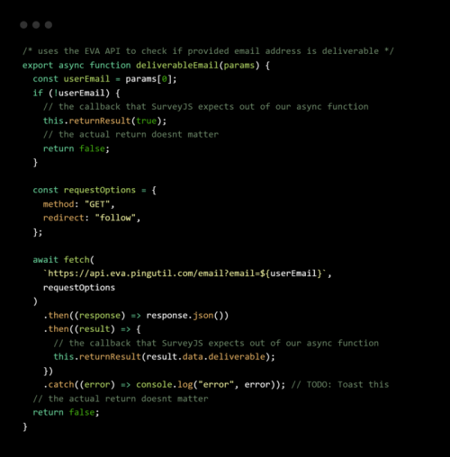 如何構建自己的調查并使用自定義 JavaScript 擴展它們4367